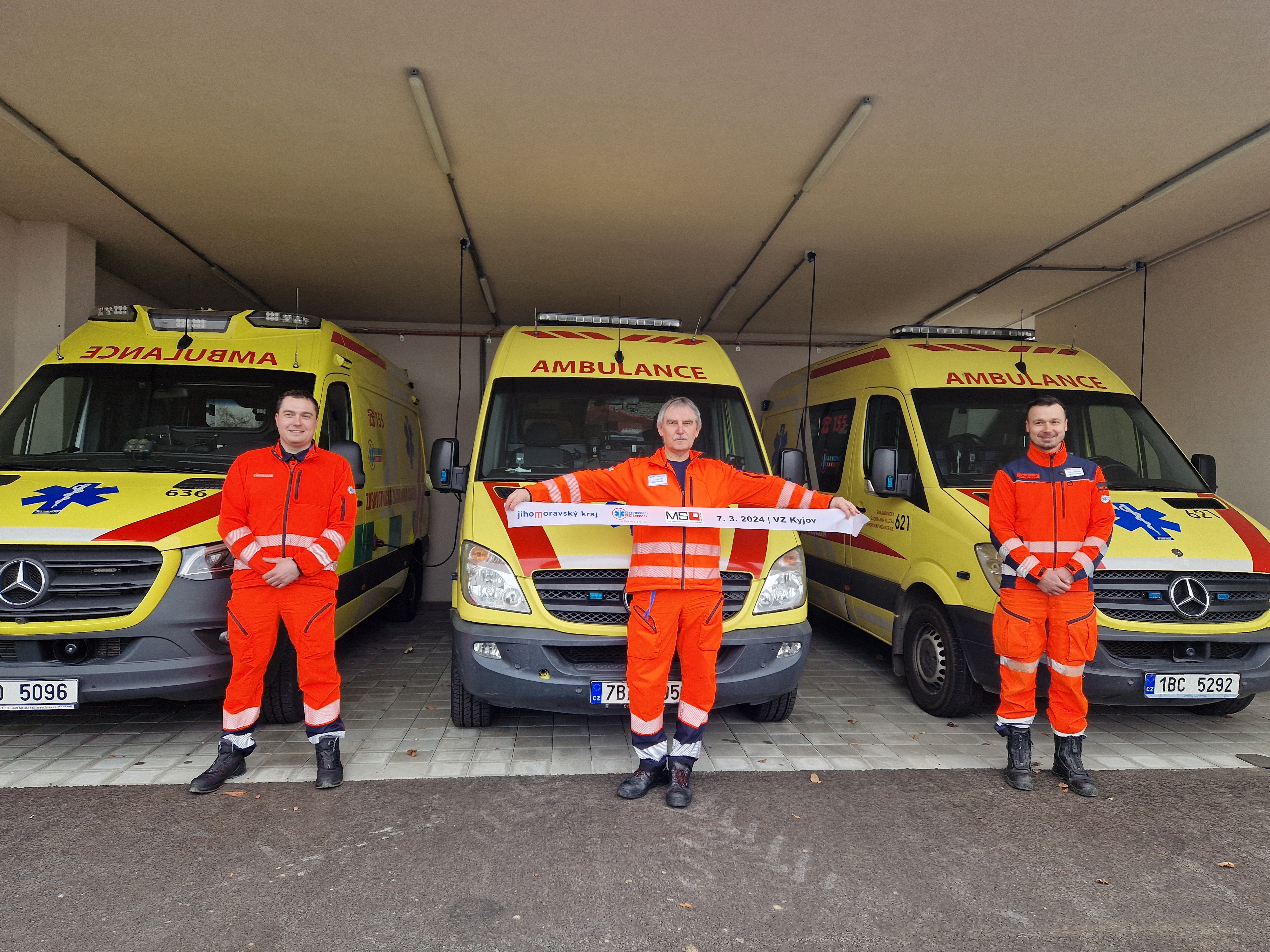 Nové výjezdové základny JIHOMORAVSKÝCH ZÁCHRANÁŘŮ